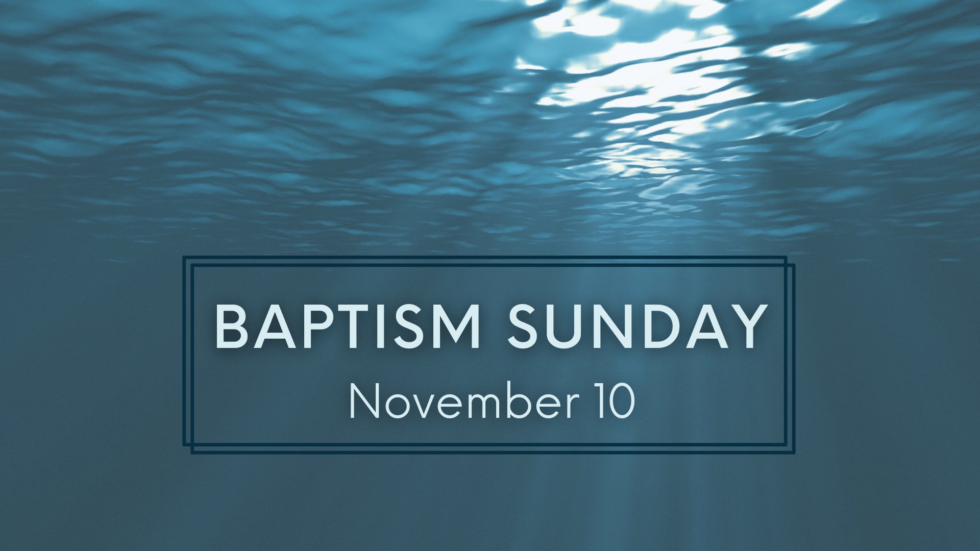 Baptisms Nov24